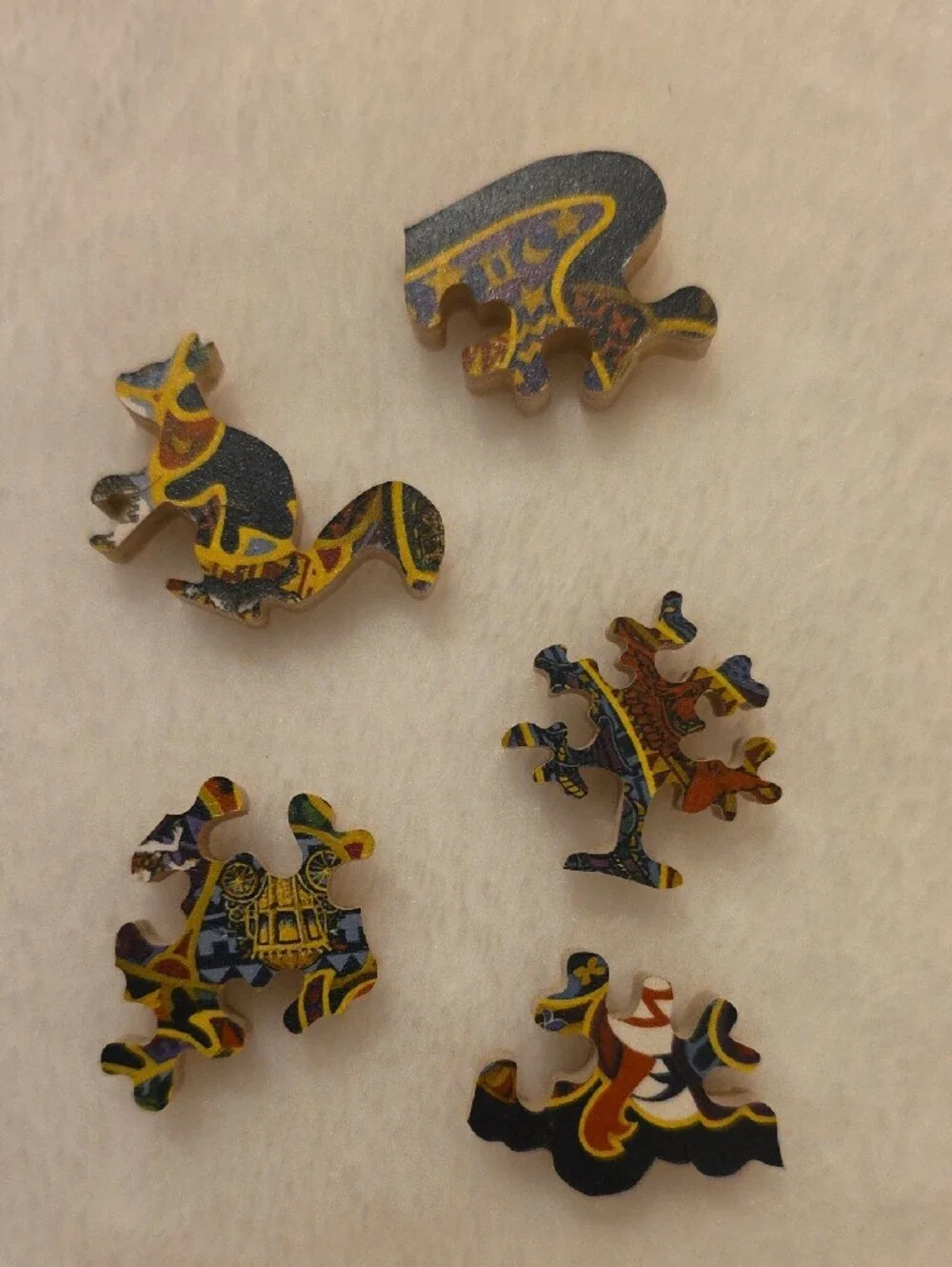 Dragon Puzzle 50 Wooden Pieces By The Waterford Puzzle Co.